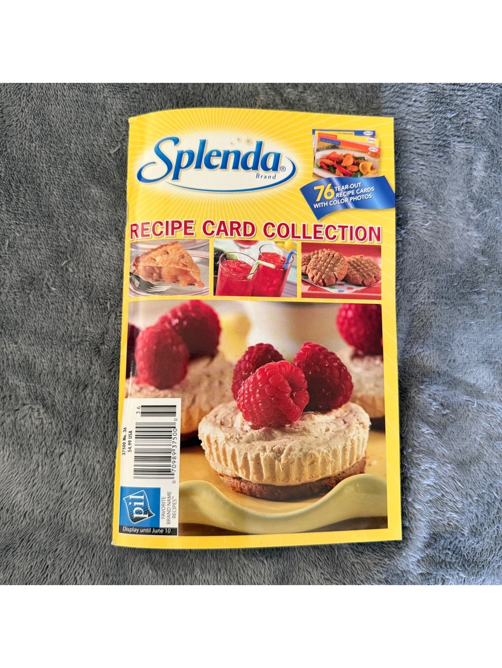 Splenda Recipe Card Collection - 76 Tear-Out Recipe Cards with Color Photos
